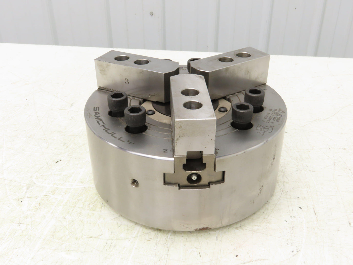 Samchully MH-210V1 Milling Lathe 10" Hydraulic Chuck 3 Jaw 4500RPM 82mm Bore
