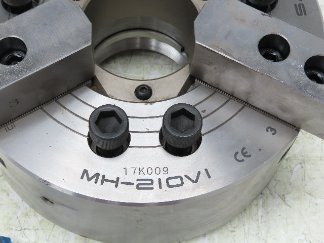 Samchully MH-210V1 Milling Lathe 10" Hydraulic Chuck 3 Jaw 4500RPM 82mm Bore