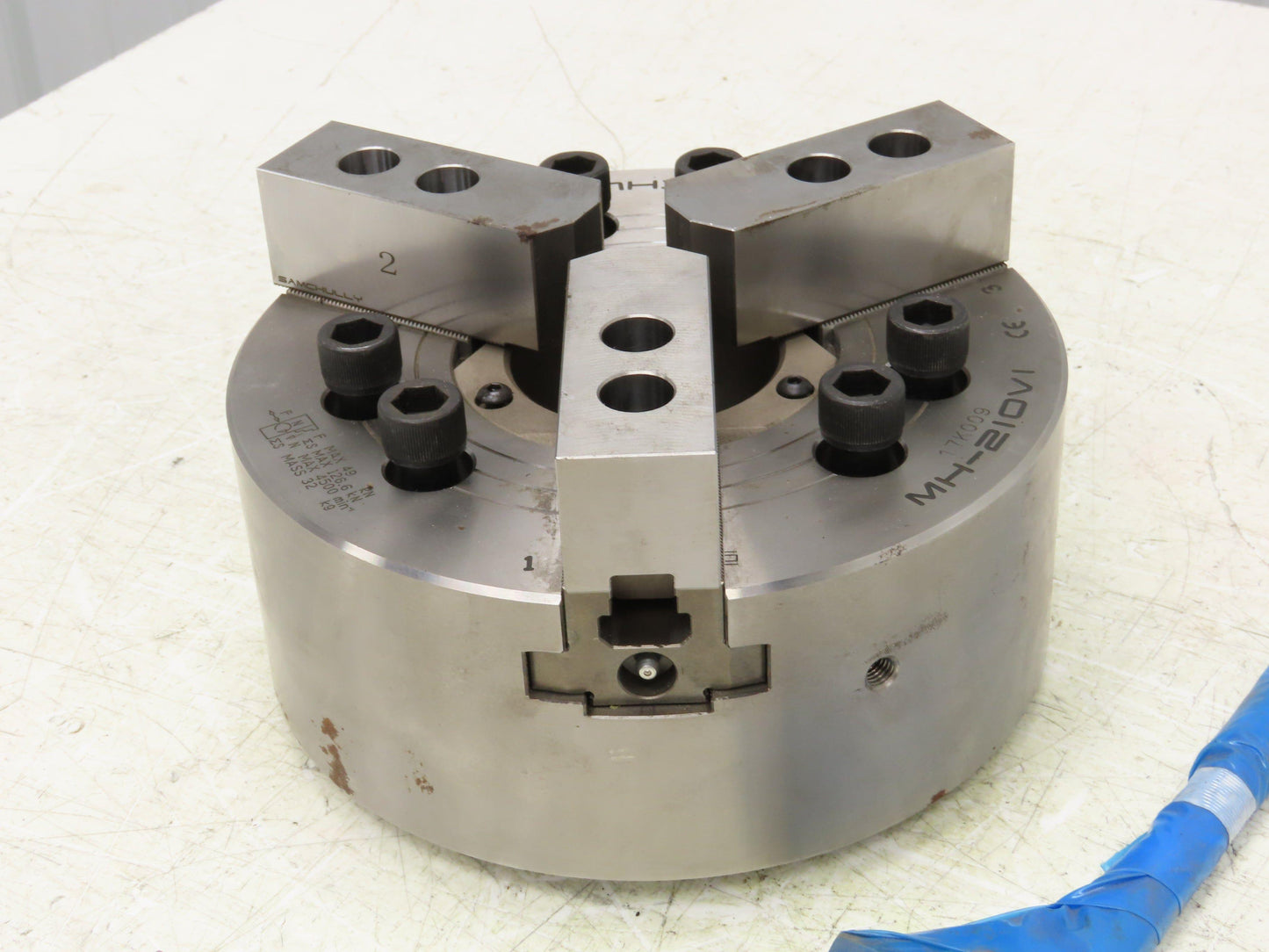 Samchully MH-210V1 Milling Lathe 10" Hydraulic Chuck 3 Jaw 4500RPM 82mm Bore