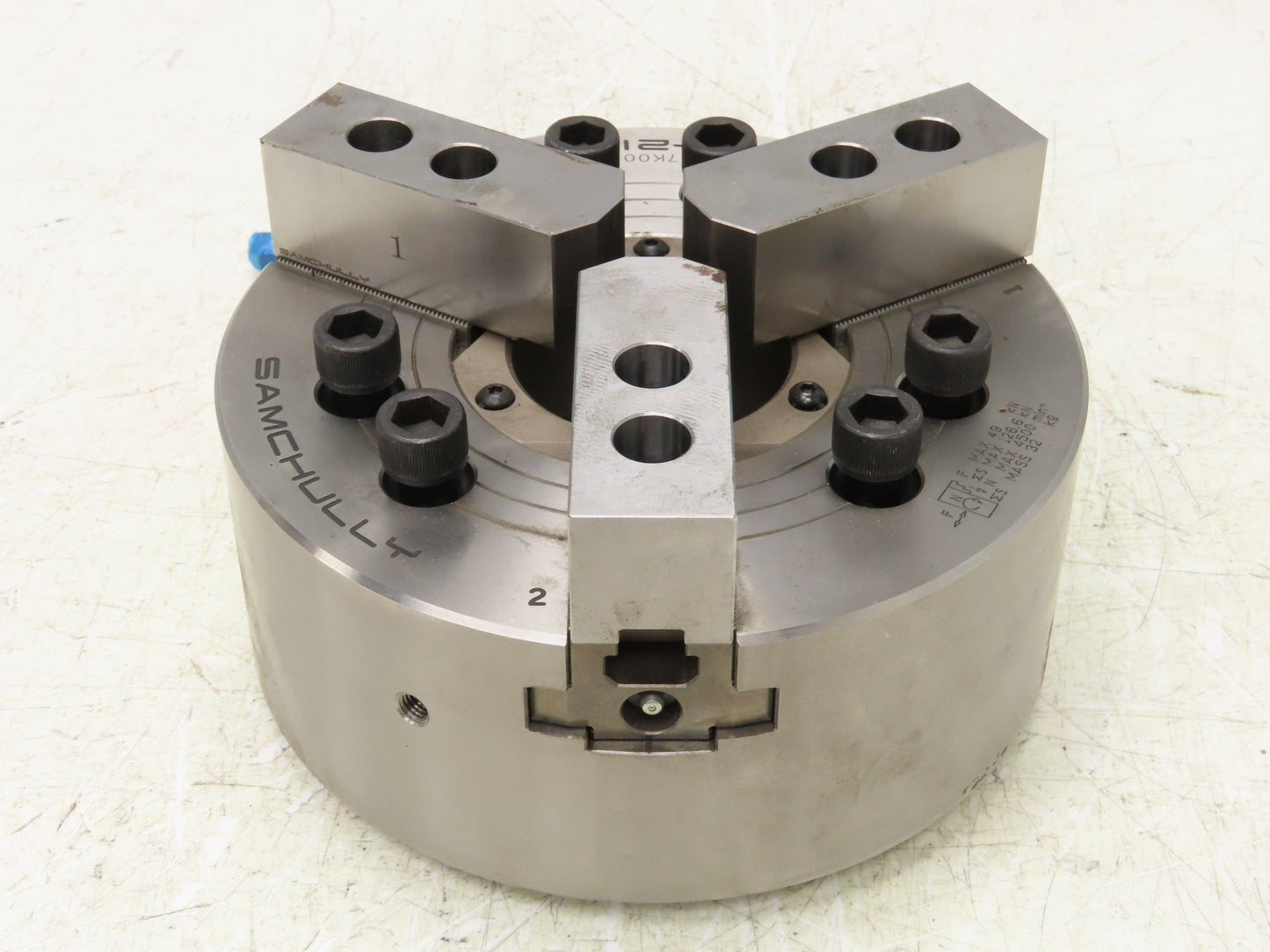 Samchully MH-210V1 Milling Lathe 10" Hydraulic Chuck 3 Jaw 4500RPM 82mm Bore