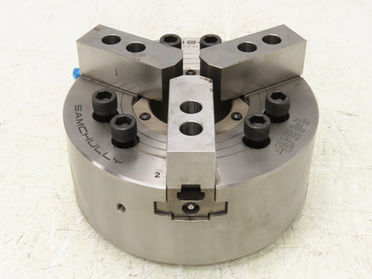Samchully MH-210V1 Milling Lathe 10" Hydraulic Chuck 3 Jaw 4500RPM 82mm Bore