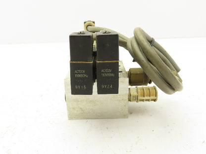 CKD 4KB240-B Pneumatic Solenoid Valve Manifold Base 1/4" NPT