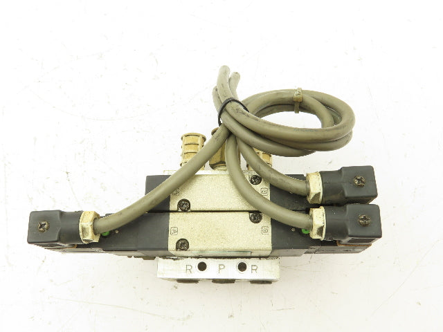 CKD 4KB240-B Pneumatic Solenoid Valve Manifold Base 1/4" NPT