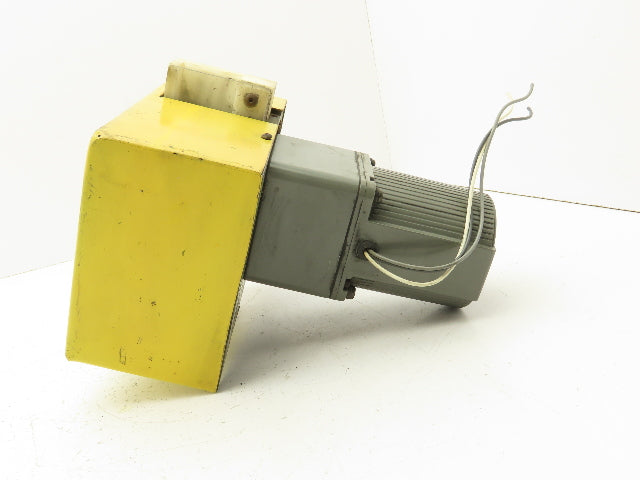 Mitsubishi GM-J Geared Motor Feeder Head 1:15 120 RPM 200V 3PH