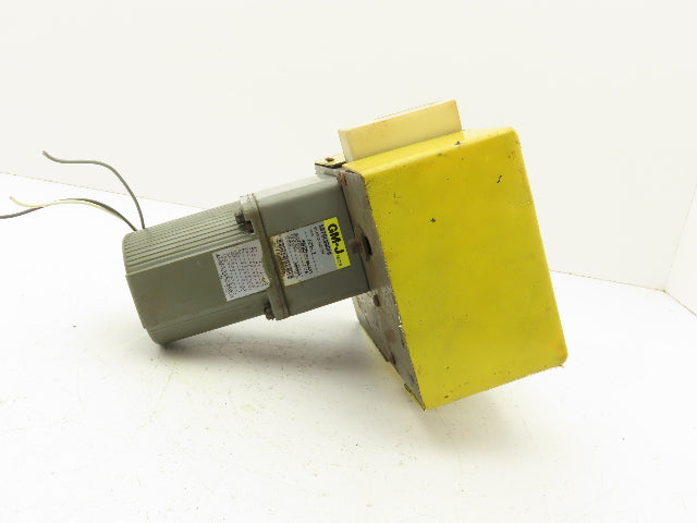 Mitsubishi GM-J Geared Motor Feeder Head 1:15 120 RPM 200V 3PH