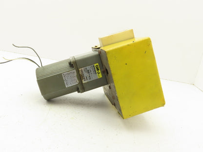 Mitsubishi GM-J Geared Motor Feeder Head 1:15 120 RPM 200V 3PH
