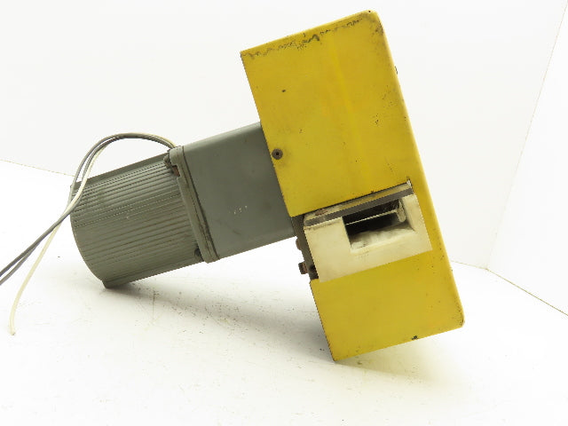 Mitsubishi GM-J Geared Motor Feeder Head 1:15 120 RPM 200V 3PH