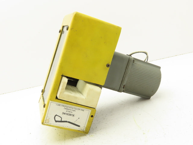 Mitsubishi GM-J Geared Motor Feeder Head 1:15 120 RPM 200V 3PH