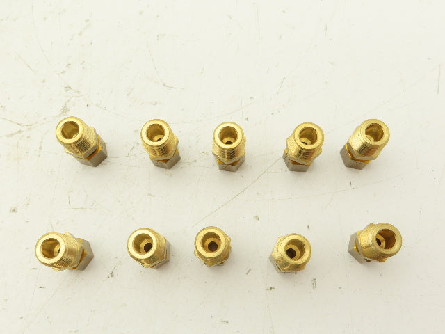 Parker Legris 01050613 Compression Fittings Male Brass 10 Piece