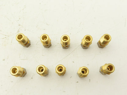 Parker Legris 01050613 Compression Fittings Male Brass 10 Piece
