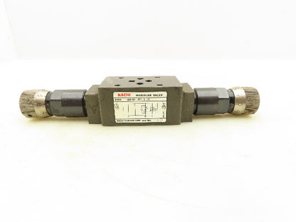 Nachi OCF-G01-W40-X-30 Hydraulic Modular Flow Control Valve