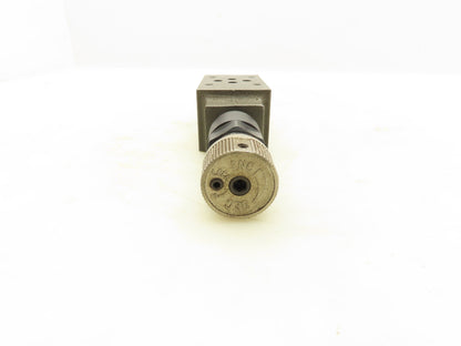 Nachi OCF-G01-W40-X-30 Hydraulic Modular Flow Control Valve