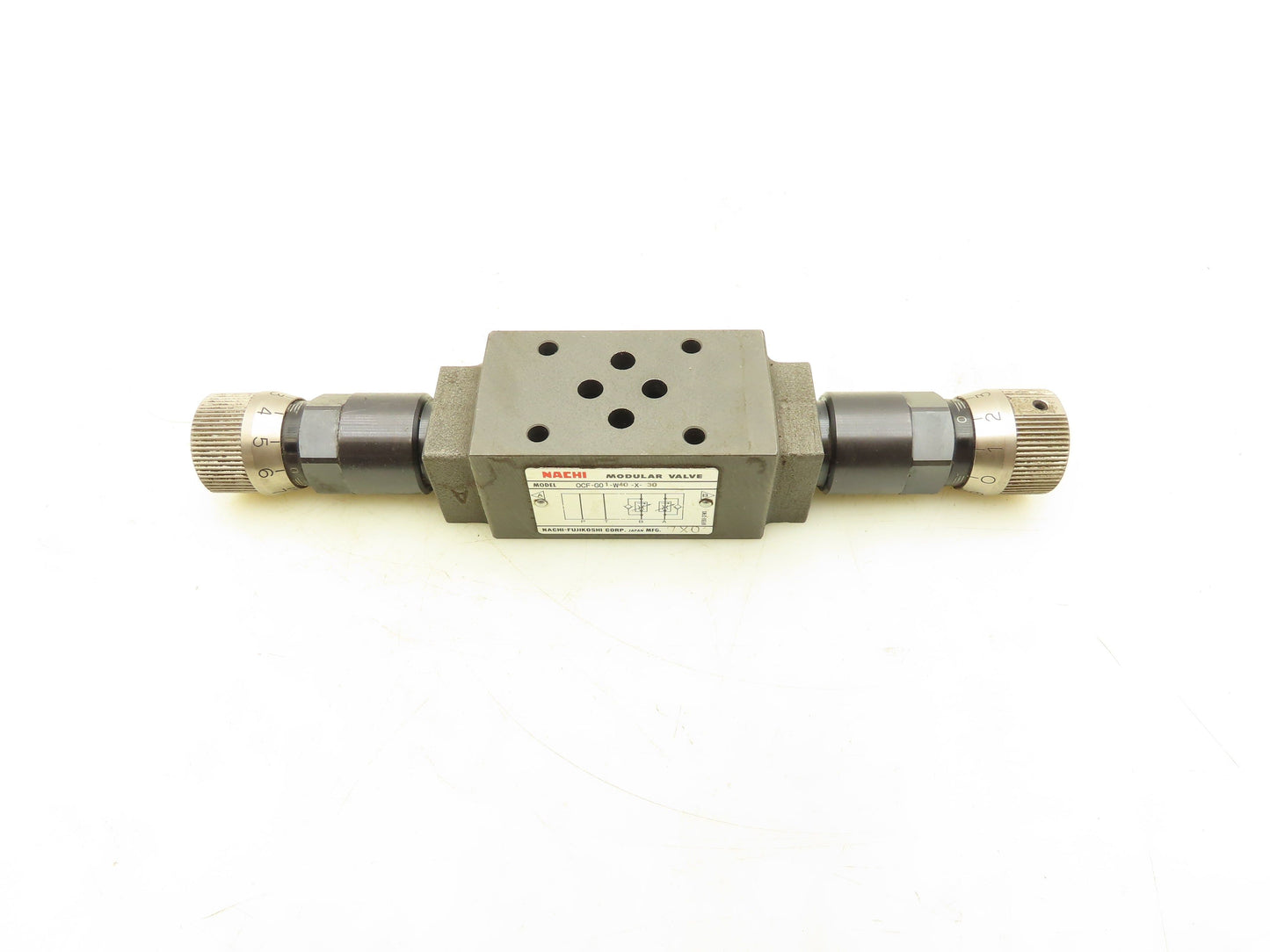 Nachi OCF-G01-W40-X-30 Hydraulic Modular Flow Control Valve