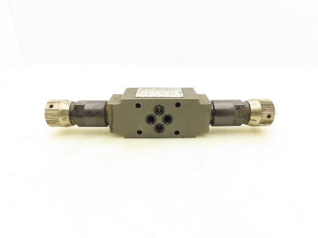 Nachi OCF-G01-W40-X-30 Hydraulic Modular Flow Control Valve