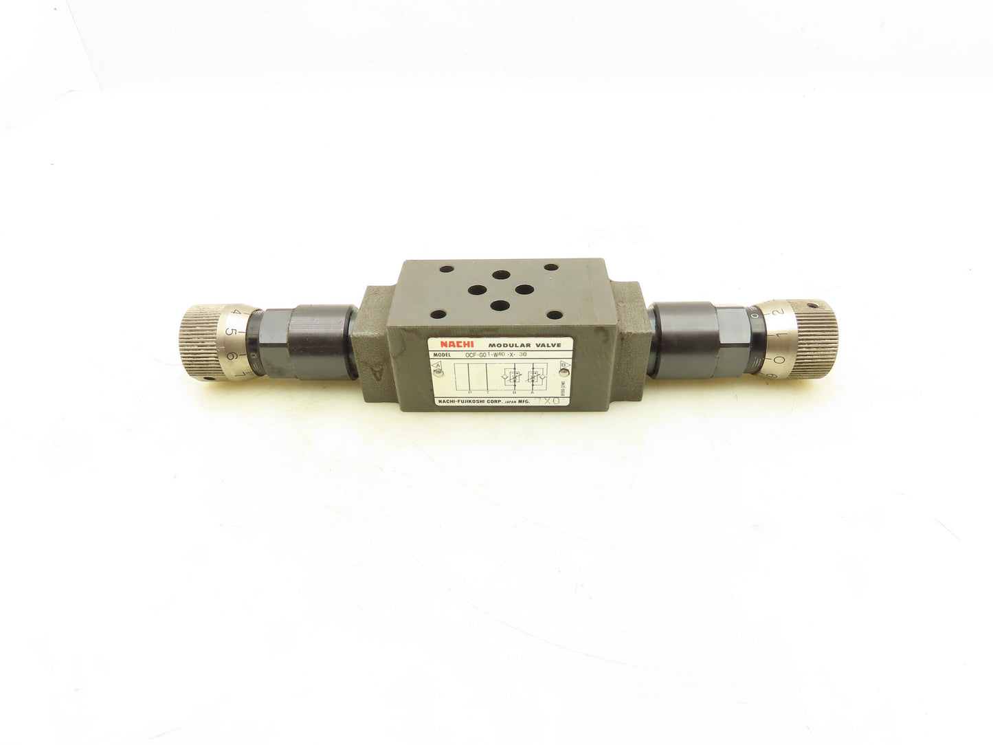 Nachi OCF-G01-W40-X-30 Hydraulic Modular Flow Control Valve