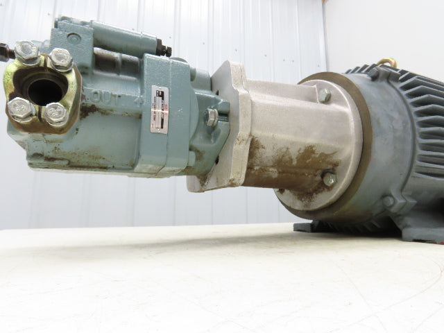 Nachi Worldwide WWE20-18-256TC Electric Motor Piston Pump 21GPM 230/460V 1770RPM