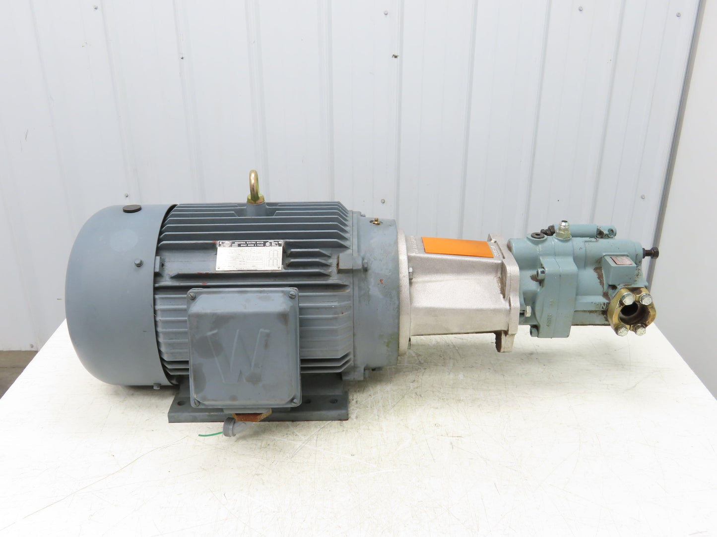 Nachi Worldwide WWE20-18-256TC Electric Motor Piston Pump 21GPM 230/460V 1770RPM