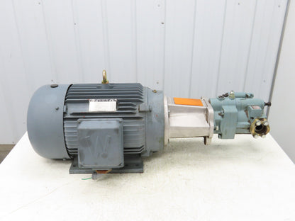 Nachi Worldwide WWE20-18-256TC Electric Motor Piston Pump 21GPM 230/460V 1770RPM