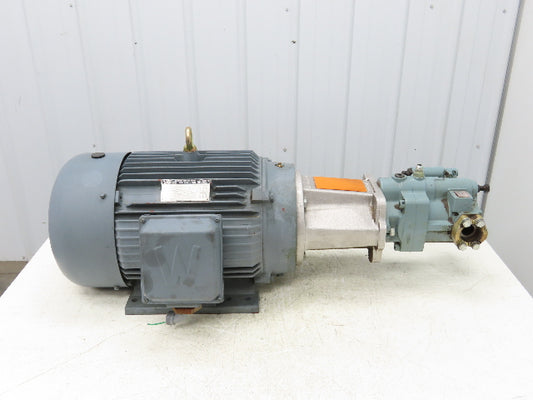 Nachi Worldwide WWE20-18-256TC Electric Motor Piston Pump 21GPM 230/460V 1770RPM