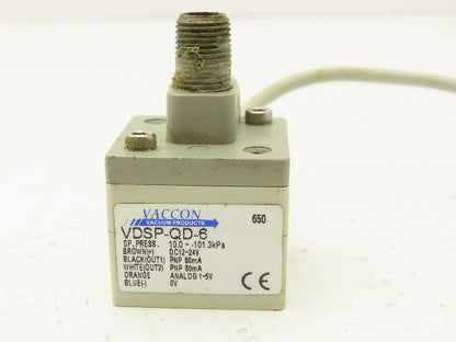 Vaccon VDSP-QD-6 Digital Vacuum Sensor Switch