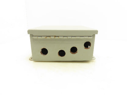 Wiegmann B080804CH Electrical Enclosure 8x8x4" Wall Mount With Contactor