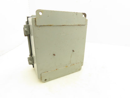 Wiegmann B080804CH Electrical Enclosure 8x8x4" Wall Mount With Contactor