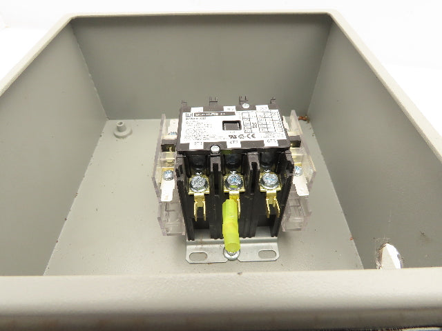 Wiegmann B080804CH Electrical Enclosure 8x8x4" Wall Mount With Contactor