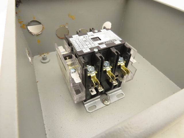 Wiegmann B080804CH Electrical Enclosure 8x8x4" Wall Mount With Contactor