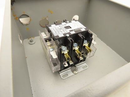 Wiegmann B080804CH Electrical Enclosure 8x8x4" Wall Mount With Contactor