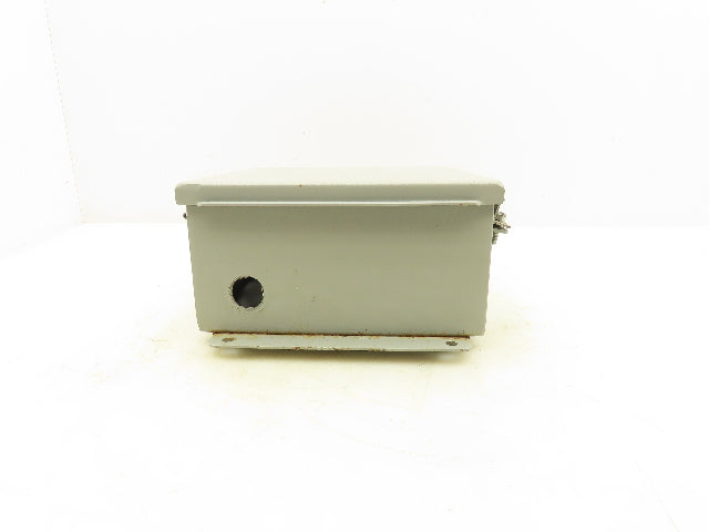 Wiegmann B080804CH Electrical Enclosure 8x8x4" Wall Mount With Contactor