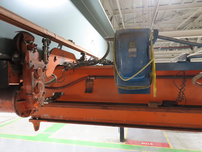 Cleveland Tramrail P&H 2 Ton Single Girder Underhung Bridge Crane 45' 10" Span