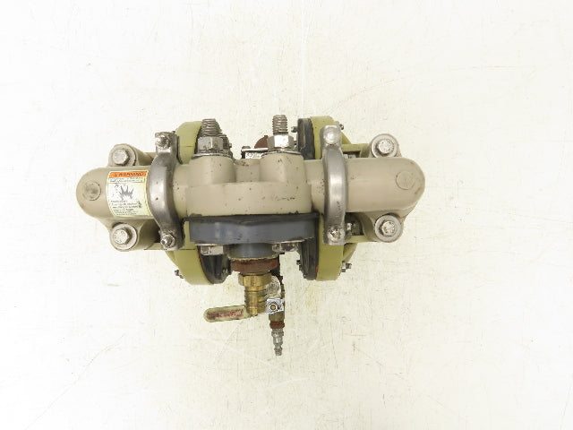 ARO 6661A3-322-C Diaphragm Pump 1" ANSI/DIN Flange 120PSI 8 Bar 1/4"NPT