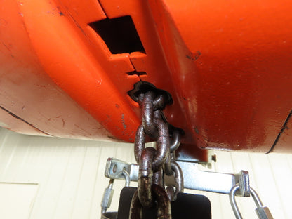 CM Lodestar A Electric Chain Hoist 1/8 Ton 250 LB 32 FPM Variable Speed 8' Lift