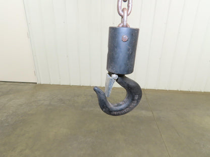 CM Lodestar A Electric Chain Hoist 1/8 Ton 250 LB 32 FPM Variable Speed 8' Lift