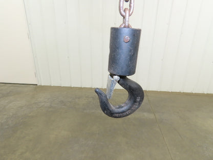 CM Lodestar A Electric Chain Hoist 1/8 Ton 250 LB 32 FPM Variable Speed 8' Lift
