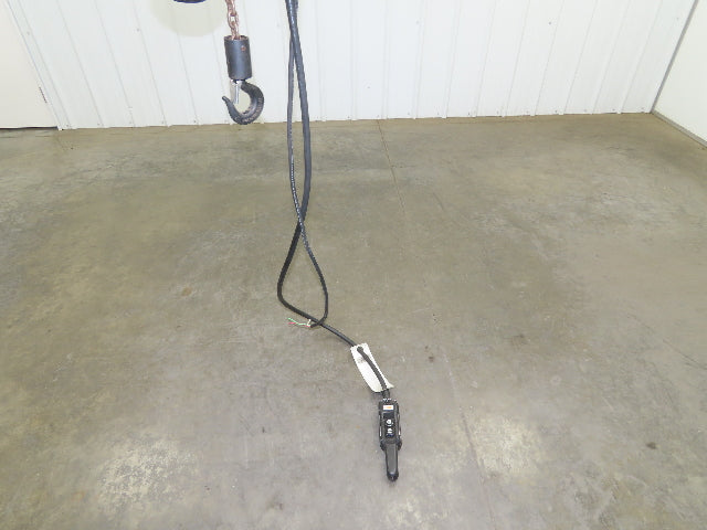 CM Lodestar A Electric Chain Hoist 1/8 Ton 250 LB 32 FPM Variable Speed 8' Lift
