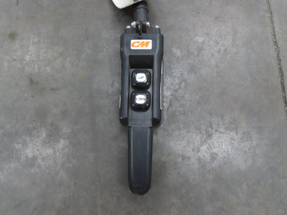 CM Lodestar A Electric Chain Hoist 1/8 Ton 250 LB 32 FPM Variable Speed 8' Lift