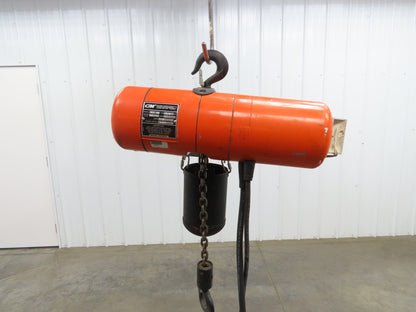 CM Lodestar A Electric Chain Hoist 1/8 Ton 250 LB 32 FPM Variable Speed 8' Lift