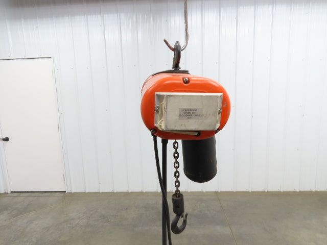 CM Lodestar A Electric Chain Hoist 1/8 Ton 250 LB 32 FPM Variable Speed 8' Lift