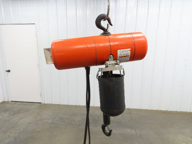 CM Lodestar A Electric Chain Hoist 1/8 Ton 250 LB 32 FPM Variable Speed 8' Lift