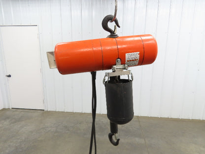 CM Lodestar A Electric Chain Hoist 1/8 Ton 250 LB 32 FPM Variable Speed 8' Lift