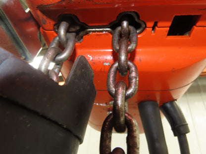 CM Lodestar A Electric Chain Hoist 1/8 Ton 250 LB 32 FPM Variable Speed 8' Lift