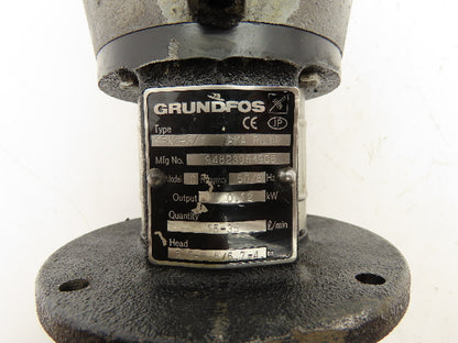 Grundfos SPK2-8/1 AMA RUUV  Immersion Coolant Pump 15-35 l/min .12kW 230V 3PH
