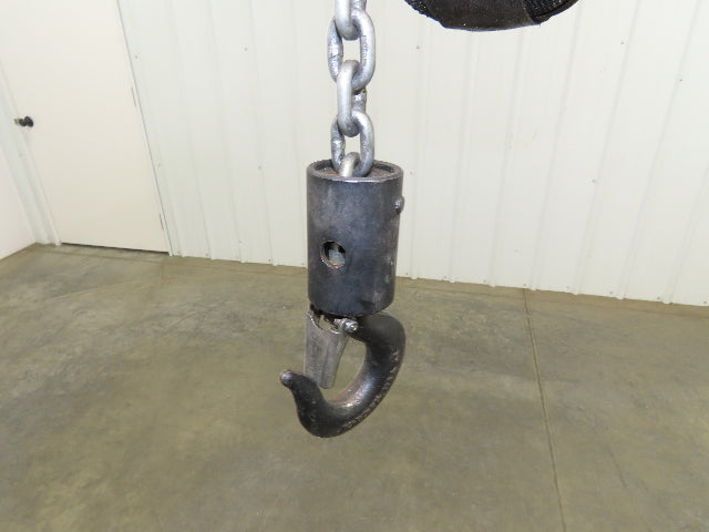 CM Lodestar A2 Electric Chain Hoist 1/8 Ton 10/32 FPM 2 Speed 14' Lift 460 Volt