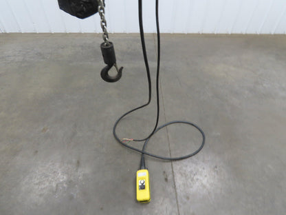CM Lodestar A2 Electric Chain Hoist 1/8 Ton 10/32 FPM 2 Speed 14' Lift 460 Volt