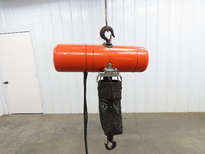 CM Lodestar A2 Electric Chain Hoist 1/8 Ton 10/32 FPM 2 Speed 14' Lift 460 Volt