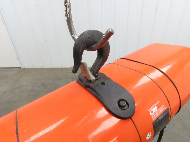 CM Lodestar A2 Electric Chain Hoist 1/8 Ton 10/32 FPM 2 Speed 14' Lift 460 Volt