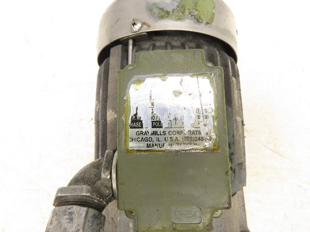 Graymills Vertical Immersion Coolant Pump 230/460V