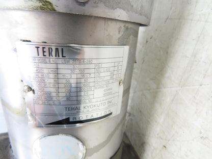 Teral LSW 25T0.4-280 Vertical Immersion Coolant Pump 30-150 l/min 3600RPM 220V