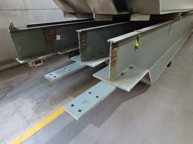 Gorbel Cleveland Tramrail Overhead Crane Runway Beam 36"H 18"W 3.25" Rail 50'L